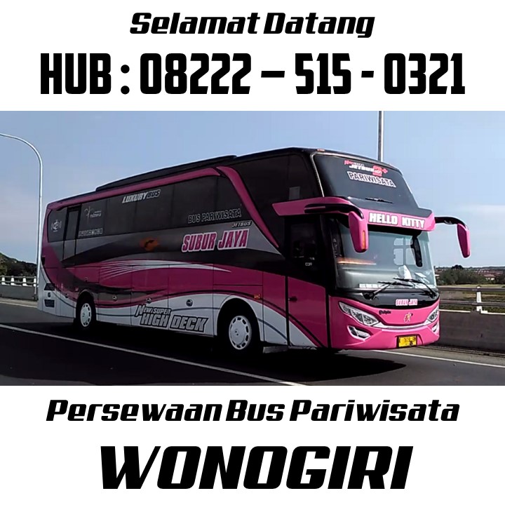 Sewa Bus Wonogiri
